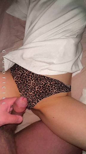 Exact this moment when you are going to take off her thing and fuck