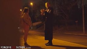 DEVIANTE - Japanese girl admits to intense rough doggystyle action