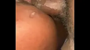 Amateur girlfriend takes colossal black cock in aroused bedroom scene