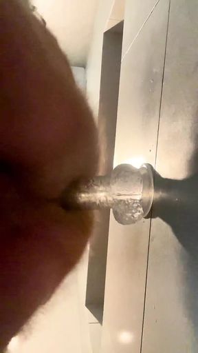 DaddyBearAZ working his tight hairy hole