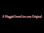 Busty Maggie Green Seduced by Angela With Big Toy!