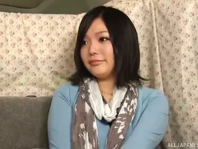 Japanese Babe With Natural Boobs Opens Her Legs For Pleasure