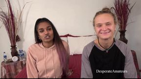 Desperate Amateurs hot babes get their tight pussies banged hard