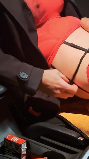 A new messi task , dirty skirt and stockings in piss and sperm  1   Clip 3