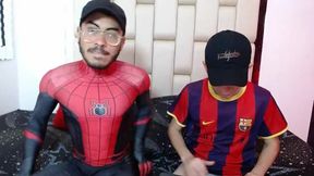 Soccer Boy Fucks Spiderman