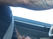 Cum in traffic with me OnlyFans.com/GoGoTeddyBear