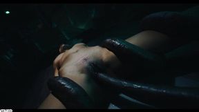 Nubile Nympho's Galactic Gangbang