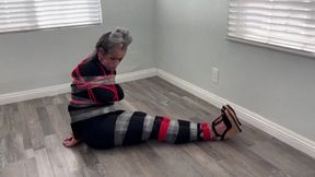 Turtleneck bondage for Luna Darling, Pt 2