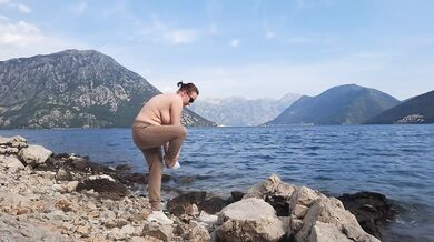 Natural Beauty: Undressing on the Shores of Boka Kotorska Bay