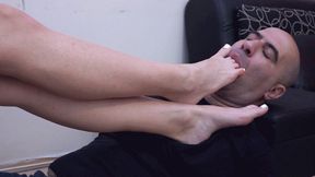 GABRIELLA - Nice And Slow - Foot Slave Training FULL CLIP REMASTERED (3 Clips)