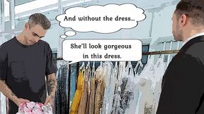 A Dress Shop Encounter