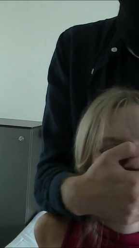 Hooded, Gagged and Moaning: He Taped an Xl Pair of BBW Panties in My Mouth!!!