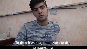 Latino twink fucks for cash with filmmaker in POV