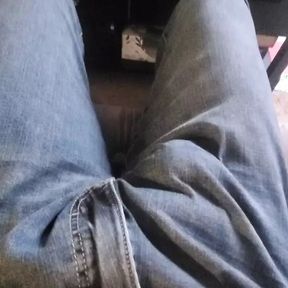 Christmas Mall Bulge with My Big Dick