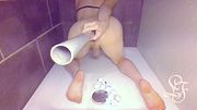 Back in the shower with 12 Golf Balls!