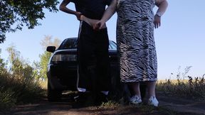 he wrote publicly in nature, fucked his mother-in-law in his mouth and filled it with cum