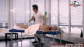 Seductive German Milf Enjoys a Relaxing Massage Experience