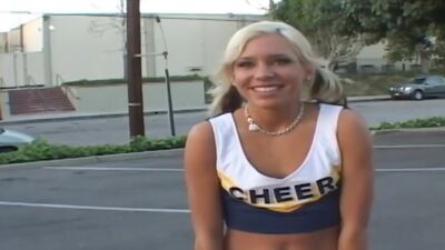 Naughty Cheerleader Kacey Jordan Banged part 1