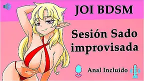 Spicy Spanish Seduction: Sensual JOI Fiery Dominance Unleashed