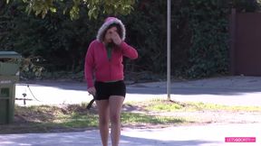 Irresistible brunette gets her big boobs jizzed