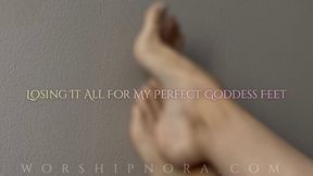 Losing It All For My Perfect Goddess Feet