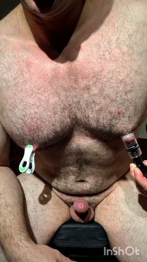 Bodybuilder Daily Nipple Training Routine