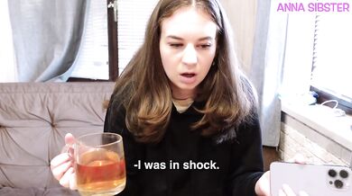 Chance forest meeting ended with a shaking amateur creampie in russian