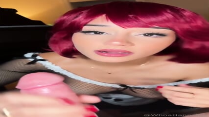 Latina maid loves her boss
