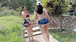 en paseo familiar le follo el cono humedo a la cachonda de candy - porno en espanol