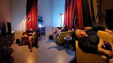 Bastidores da gravação de Halloween com Mila Spook