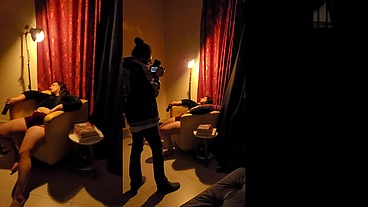 Bastidores da gravação de Halloween com Mila Spook