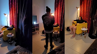 Bastidores da gravação de Halloween com Mila Spook