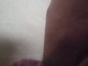 Una rica jalada antes de un refrescante baño