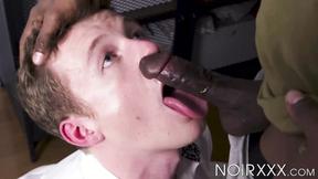 ”Jock Papi Santiago feeds me with his cum after my butt devoured his meat”