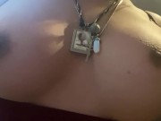 Gisselle Ochmann nos enseña las enormes tetas.