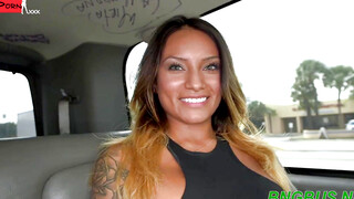 Enchanted Eyes - Deep Throat Queen Natalie Mendes Riding A Huge Dick