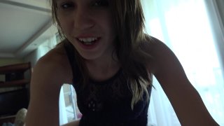 Adorable CeCe Capella Gives Him Head and Gets Her Ass Fucked in POV