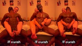 heavenlyxp feet jacks off big bbc ace hardz on flourish fetish
