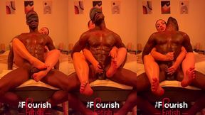 heavenlyxp feet jacks off big bbc ace hardz on flourish fetish