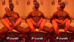 heavenlyxp feet jacks off big bbc ace hardz on flourish fetish