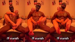 heavenlyxp feet jacks off big bbc ace hardz on flourish fetish