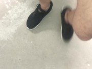 walking around apartment block NAKED ** PART 2 **