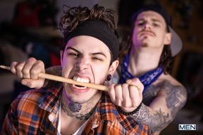 Gay musicians have bareback ass pumping - Dex Parker , Sunny D