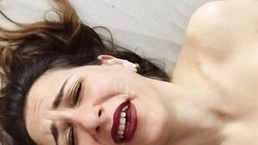 Hot MILF Lets Her Horny&#x1F975; Stepson Peek In The Bedroom