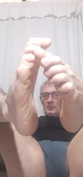 Close up of My Feet
