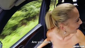 Stranded Teens - Hot Jessie Sinclair Fucks Alex Raw in His Car to Thank Him for Giving Her a Ride