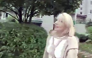 A czech public girl