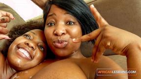 ”AfricanLesbians:OMG!! You Got Me A Muff Juice Facial! You're Crazy HAHA Ebony,Lesbian,Toys,Amateur Hot Film”