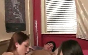 College foursome sex: free teen porn video 2d