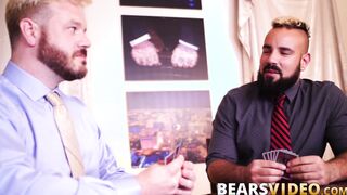 Chubby and hairy bear Luis Vega fucked by hunky John Thomas